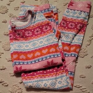 Colorful Patterned Pajama Set